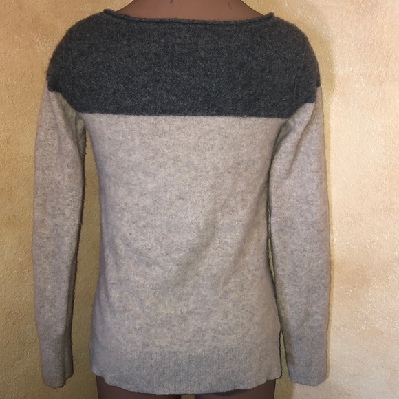 Club Monaco cashmere color block sweater S - Picture 4 of 4